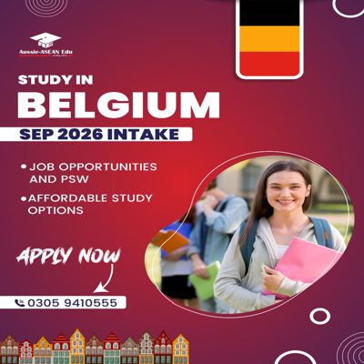 Study in Belgium – Sep 2026 Intake